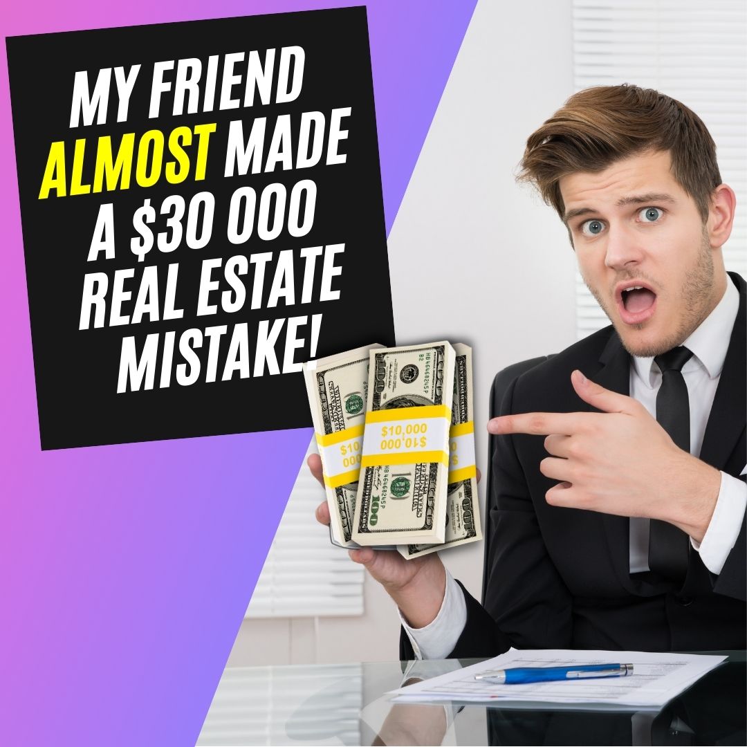 Don't make this mistake trying to sell real estate on your own